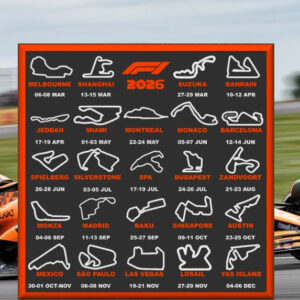 Home 3 F1 2026 3D Circuit Calendar