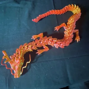 3d printed angry dragon