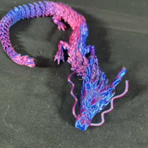3d printed large angry dragon