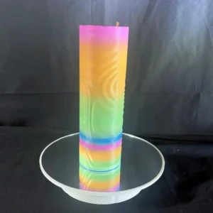 Colorful incense holder in rainbow 4 colour