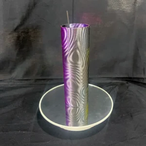 3D Printed Black/Purple Tall Incense Holder