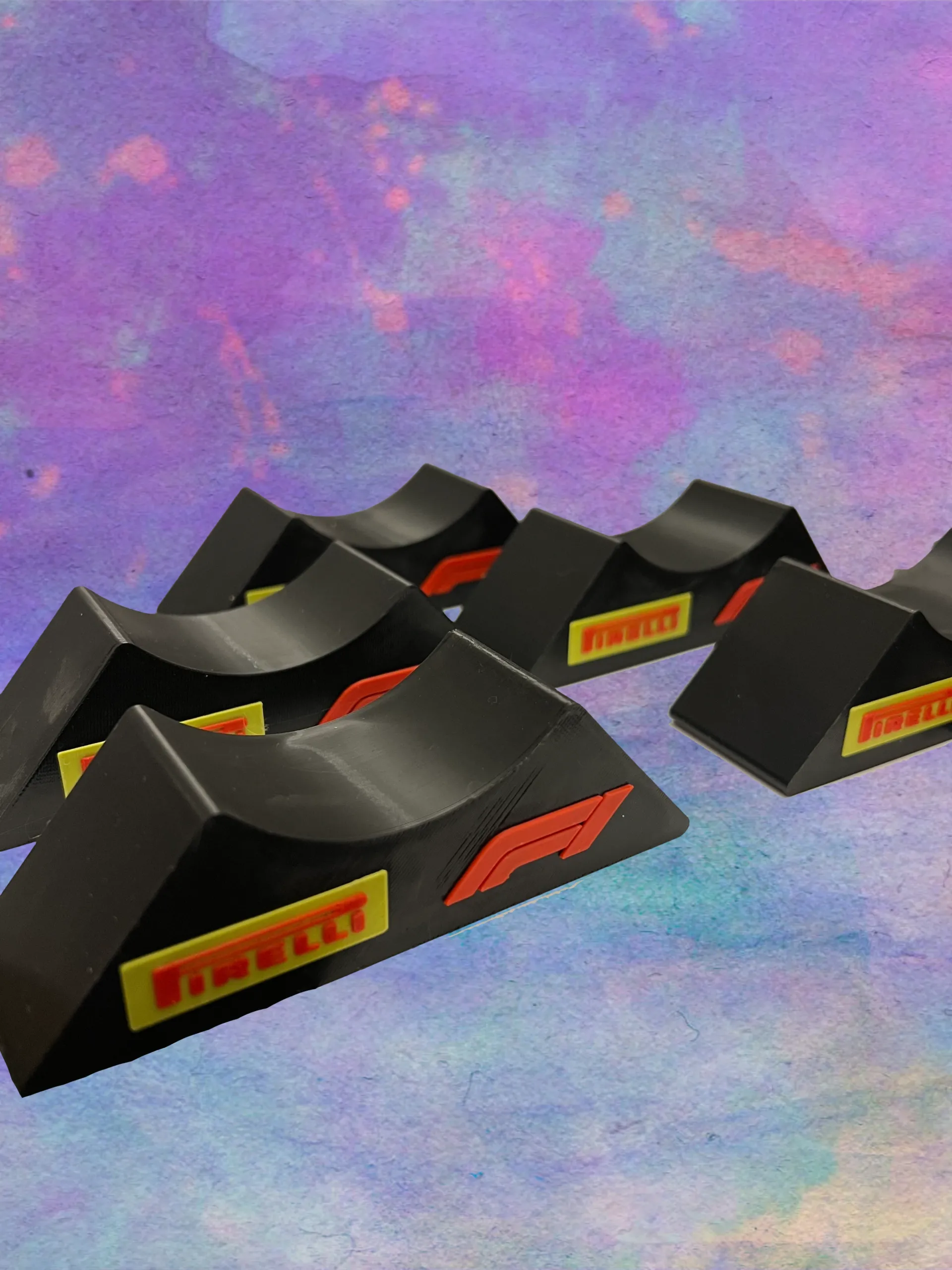 π F1-Style Single Tyre Stands, Set of 5 β Built for our 80mm 2026 Design Tyres 2 π F1-Style Single Tyre Stands, Set of 5 β Built for our 80mm 2026 Design Tyres - Image 2