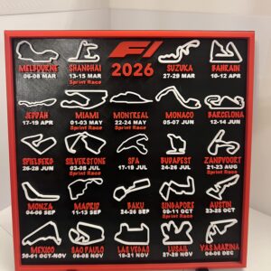 2026 Race Circuit Calendars