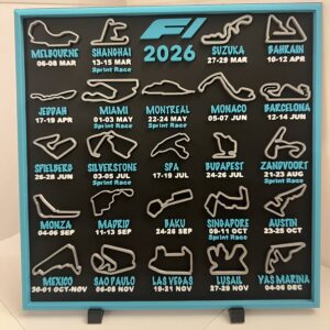 Mercedes Formula 1 2026 race calendar