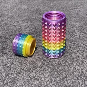 Stim Tube in Rainbow 2 Silk